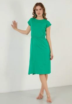 LELA SHORT SLEEVE - Jerseykleid - Benetton Color -LELA Verkaufsshop 7d6c32ea151f4d3cafba612698aacee0