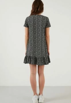 LELA MINI - Freizeitkleid - Black -LELA Verkaufsshop 810d9558a74d4d868e093c421d40269f