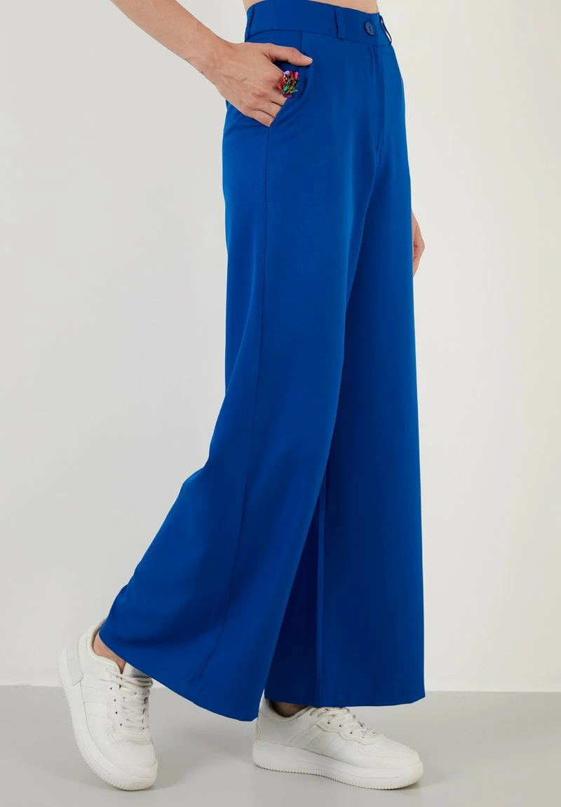 LELA REGULAR FIT - Stoffhose - Royal Blue 4 LELA REGULAR FIT - Stoffhose - Royal Blue – Bild 4