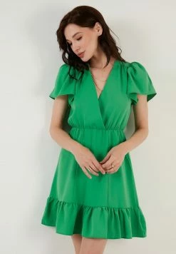 LELA REGULAR FIT - Freizeitkleid - Orange -LELA Verkaufsshop 85351281da5b4ad4889e2a1fd17181ba