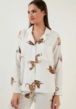 LELA SET - Nachtwäsche Set - White -LELA Verkaufsshop 88bb08b1815f4bbab9f8235a3228594a