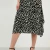 LELA MIDI - A-Linien-Rock - Black Lepoard