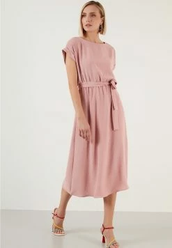 LELA REGULAR FIT - Freizeitkleid - Dusty Rose -LELA Verkaufsshop 8eeb66cabd18481bba61b1ea1d8143e1