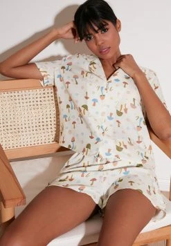 LELA REGULAR FIT - Nachtwäsche Set - Beige -LELA Verkaufsshop 9113e819a481407bb6f6e7c798300243