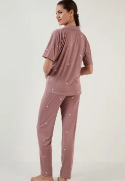 LELA REGULAR FIT - Nachtwäsche Set - Dusty Rose -LELA Verkaufsshop 9203d9927e744d428af3ab2c6858fd59