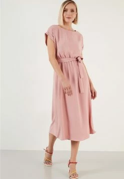 LELA REGULAR FIT - Freizeitkleid - Dusty Rose -LELA Verkaufsshop 94d11771cbc94ab3b1050640c30daac2