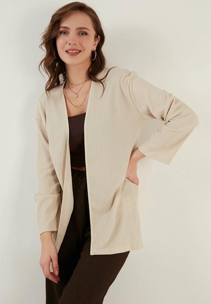 LELA Strickjacke - Stone 4 LELA Strickjacke - Stone – Bild 4