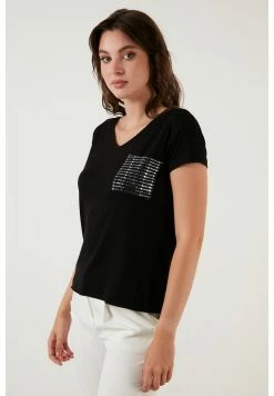 LELA T-Shirt Print - Black 9 LELA T-Shirt Print - Black -LELA Verkaufsshop 96fb5d937dde414fb76f8abdf9a28616