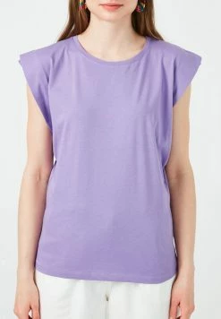 LELA T-Shirt Basic - Lilac
