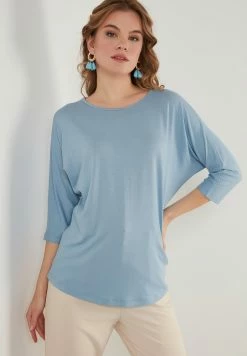 LELA CREW NECK - Langarmshirt - Almond Green -LELA Verkaufsshop a091d93dd0d04a9abb8ad9ced298fa3f