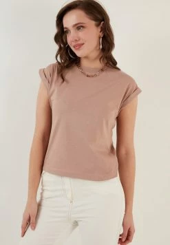 LELA BASIC - T-Shirt Basic - Biscuit Color