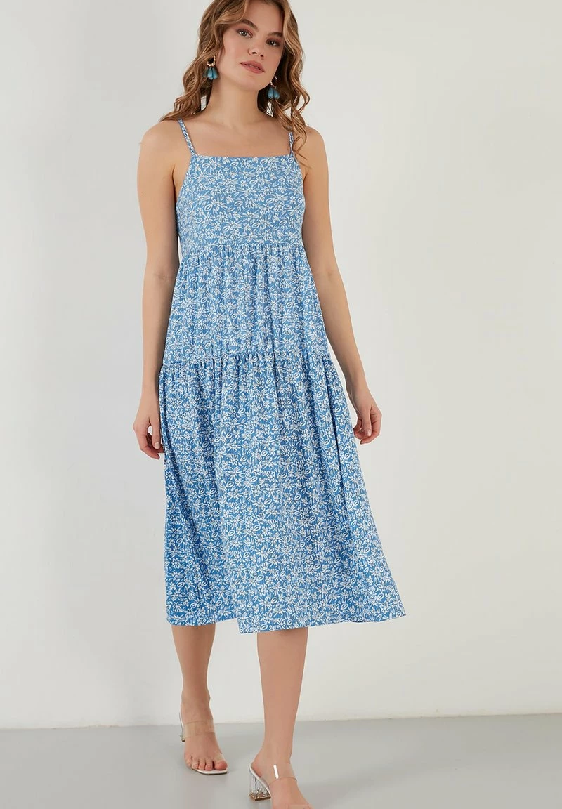 LELA REGULAR FIT - Jerseykleid - Baby Blue 2 LELA REGULAR FIT - Jerseykleid - Baby Blue – Bild 2