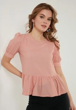 LELA REGULAR FIT - Bluse - Powder Pink
