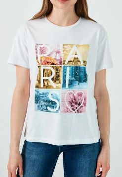LELA SLIM FIT - T-Shirt Print - White 10 LELA SLIM FIT - T-Shirt Print - White -LELA Verkaufsshop b2d85908a15a4f30b92b3bf285410caa 1