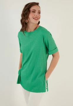 LELA CREW NECK SLIT DETAILED - Bluse - Benetton Color 9 LELA CREW NECK SLIT DETAILED - Bluse - Benetton Color -LELA Verkaufsshop bc5d9b107e654e42a59887c2057d9c85