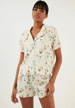 LELA REGULAR FIT - Nachtwäsche Set - Beige -LELA Verkaufsshop c1eacdd94d274d9fb7aec501c4b7c020