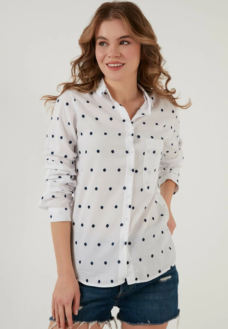 LELA REGULAR FIT - Hemdbluse - Dark Blue 1 LELA REGULAR FIT - Hemdbluse - Dark Blue