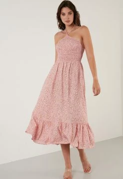 LELA REGULAR FIT - Freizeitkleid - Pink