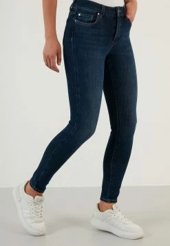 LELA SLIM FIT - Jeans Skinny Fit - Dark Blue 9 LELA SLIM FIT - Jeans Skinny Fit - Dark Blue -LELA Verkaufsshop d6d4e9f7829d42759e254ae834c57eb1