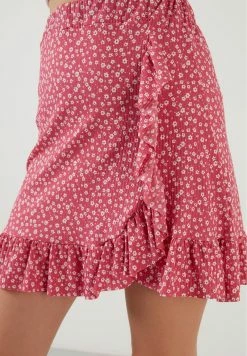 LELA HIGH WAIST - A-Linien-Rock - Fuchsia -LELA Verkaufsshop d771e6a7f103418bbc1e5a957c4e2bf3