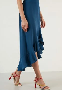 LELA REGULAR FIT - A-Linien-Rock - Indigo -LELA Verkaufsshop dbbab416a8974edba785bf045c4feff6