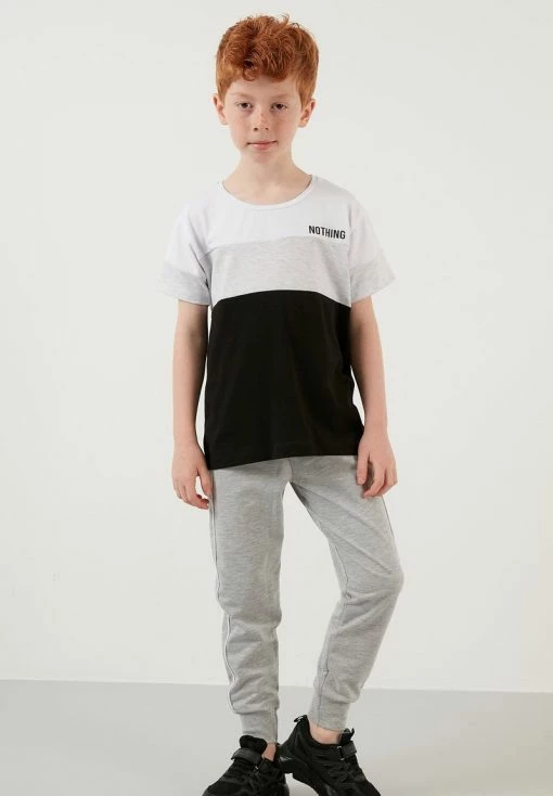 LELA REGULAR FIT - T-Shirt Print - Grey Melange -LELA Verkaufsshop dbbb28bb5d944c25a02c0b30da18e983