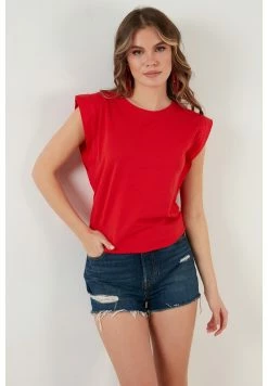 LELA T-Shirt Basic - Red -LELA Verkaufsshop df19d0c985974c19a303112c845d175d