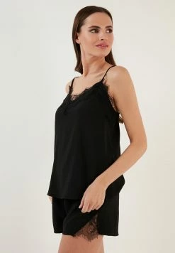 LELA REGULAR FIT SET - Nachtwäsche Set - Black -LELA Verkaufsshop df948f141c2a4440a259845a17255d67