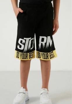 LELA REGULAR FIT T-SHIRT AND SHORTS - Shorts - Black -LELA Verkaufsshop e4a43cc6f25f4f78a6b9392d1fb64039