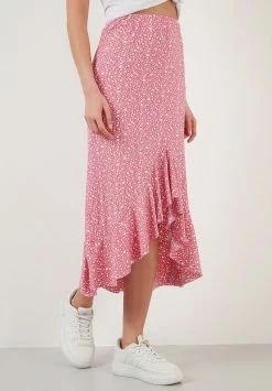 LELA REGULAR FIT - A-Linien-Rock - Fuchsia -LELA Verkaufsshop e825d07b731f48578bf8f113b4dc6811