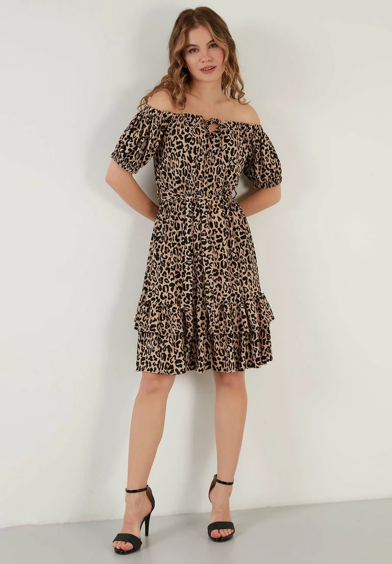 LELA REGULAR FIT - Freizeitkleid - Leopard 2 LELA REGULAR FIT - Freizeitkleid - Leopard – Bild 2