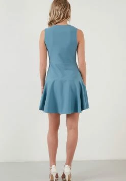 LELA REGULAR FIT - Freizeitkleid - Blue -LELA Verkaufsshop ead9af8f5a71423ebf85af9e2eee4cb7