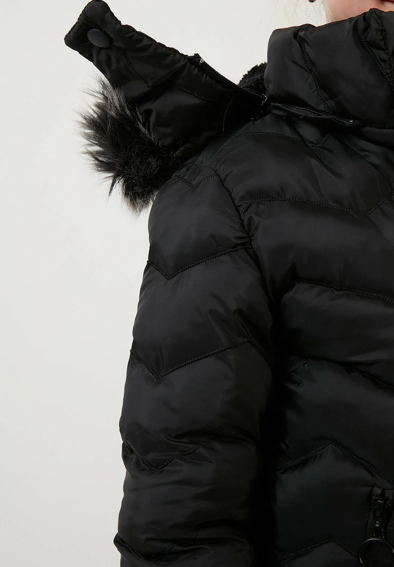 LELA REGULAR FIT - Wintermantel - Black 6 LELA REGULAR FIT - Wintermantel - Black – Bild 6