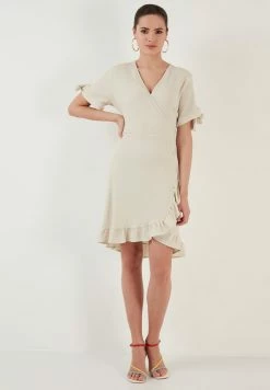 LELA REGULAR FIT - Freizeitkleid - Stone