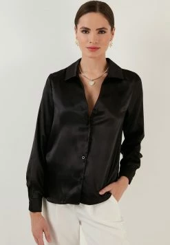 LELA REGULAR FIT - Hemdbluse - Black -LELA Verkaufsshop f20b7ee0553c40d6bcc47786b9b31be7 1