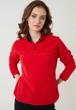 LELA Fleecepullover - Red