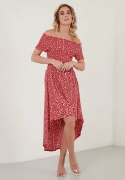 LELA REGULAR FIT - Freizeitkleid - Red -LELA Verkaufsshop f40eaa1b4b63487c907abef26974d3b5