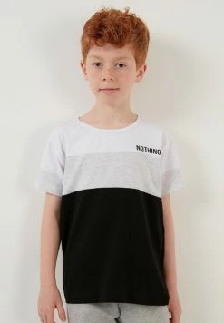 LELA REGULAR FIT - T-Shirt Print - Grey Melange -LELA Verkaufsshop f6b953c225b34f74b9f3b48c30682719