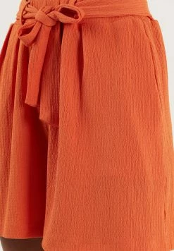 LELA REGULAR FIT - Shorts - Orange -LELA Verkaufsshop fc504661c93e42d7845fc24d4957e355